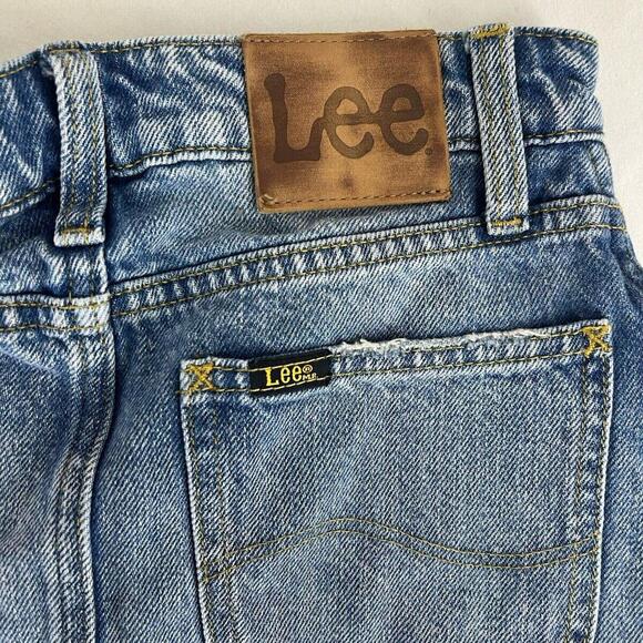 Distressed Blue Denim Mini Skirt - Trendy Fashion Staple - Size 26 - Picture 7 of 9